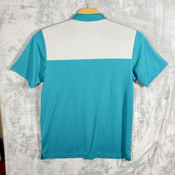 Calloway Opti Dri‎ Golf Polo Mens XXL Turquoise And Gray - Picture 2 of 7
